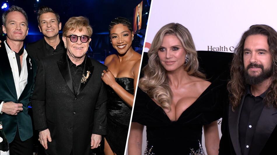 Fünfstellige Summe: So teuer war Heidi Klums Tisch bei Elton Johns Oscar-Party