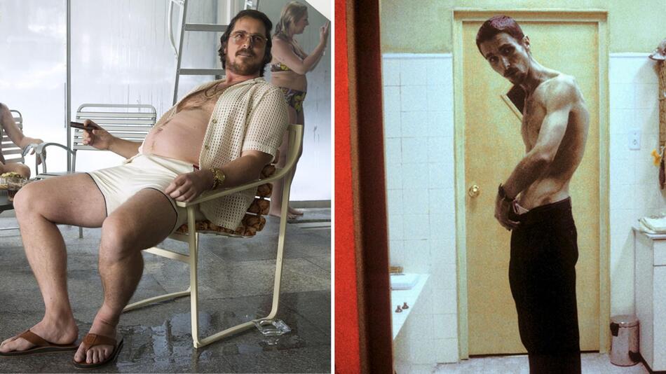 Christian Bale hat für Filmrollen schon öfter stark ab- oder zugenommen.
