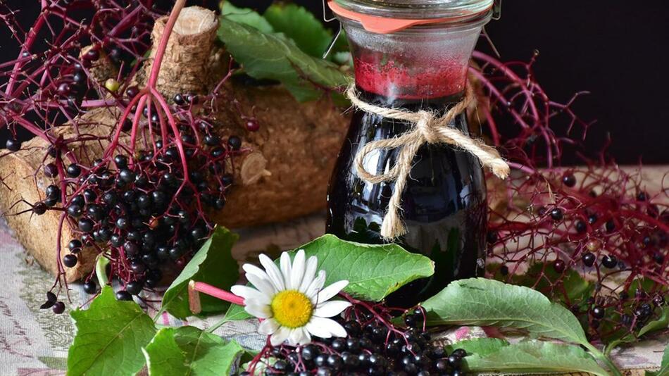 Muttersaft aus Holunderbeeren ist besonders beliebt