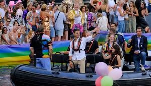 Canal Parade in Amsterdam