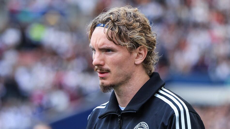 Nick Woltemade 2025 beim Nations-League-Spiel in Stuttgart.