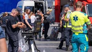 Gebäudebrand in Brüssel