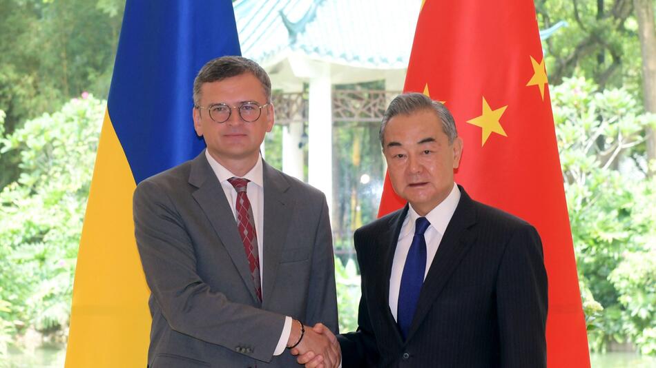 Ukrainischer Aussenminister Kuleba in China