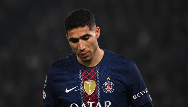 PSG-Aussenverteidiger Achraf Hakimi bestreitet die Vorwürfe.