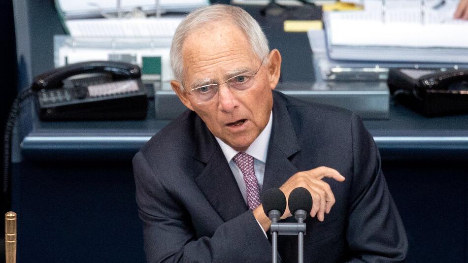 Bundestag, Wolfgang Schäuble