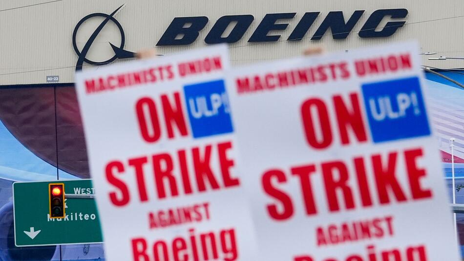 Streik bei Boeing in den USA