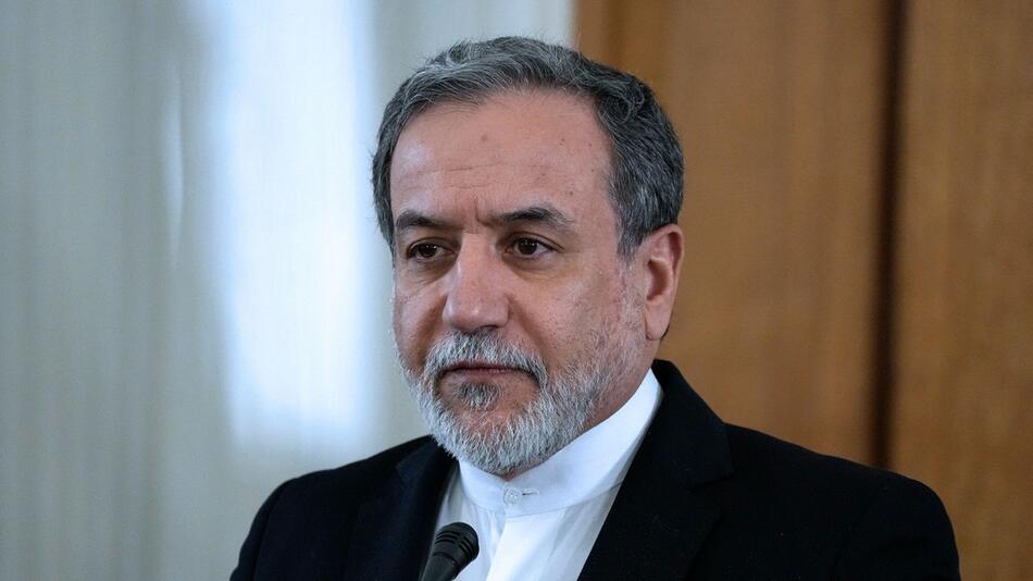 Iranischer Aussenminister Araghtschi