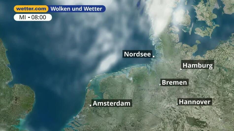 "Nordsee: Dein Wetter für Deine Region!"