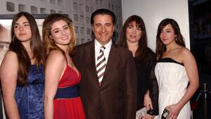 Andy Garcia mit seiner Familie.