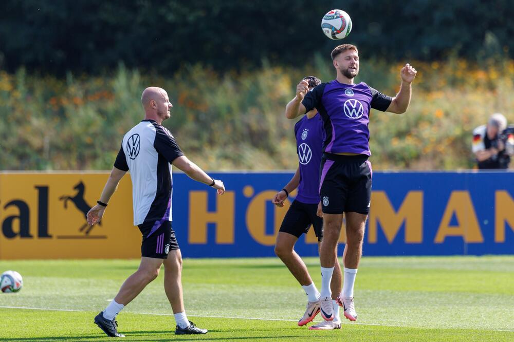 Fussball - Training Nationalmannschaft