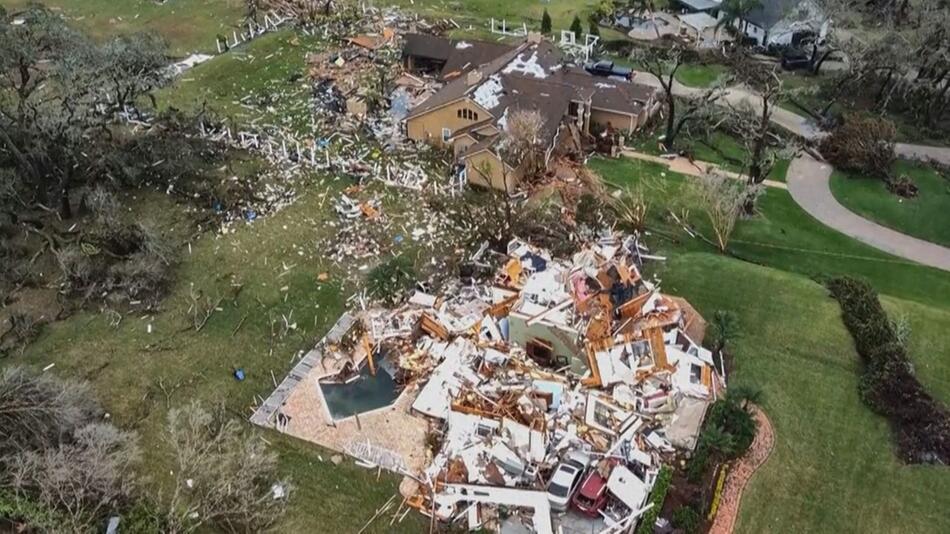 Schneise der Verwüstung in Florida: Tornado rast durch Longwood