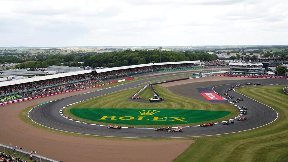 Der Grand Prix von Grossbritannien findet in Silverstone statt
