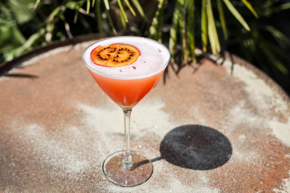 Sommer Cocktail "Pornstar Martini"