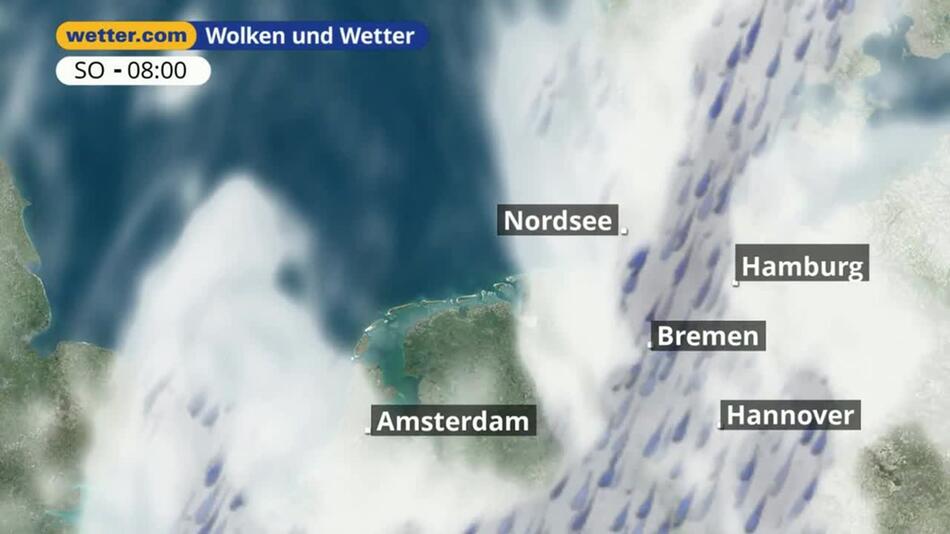 "Nordsee: Dein Wetter für Deine Region!"