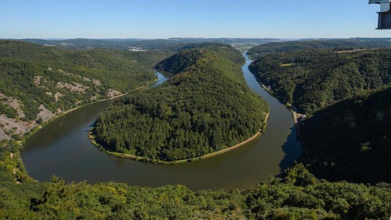 Blick auf die Saarschleife