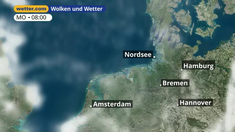"Nordsee: Dein Wetter für Deine Region!"