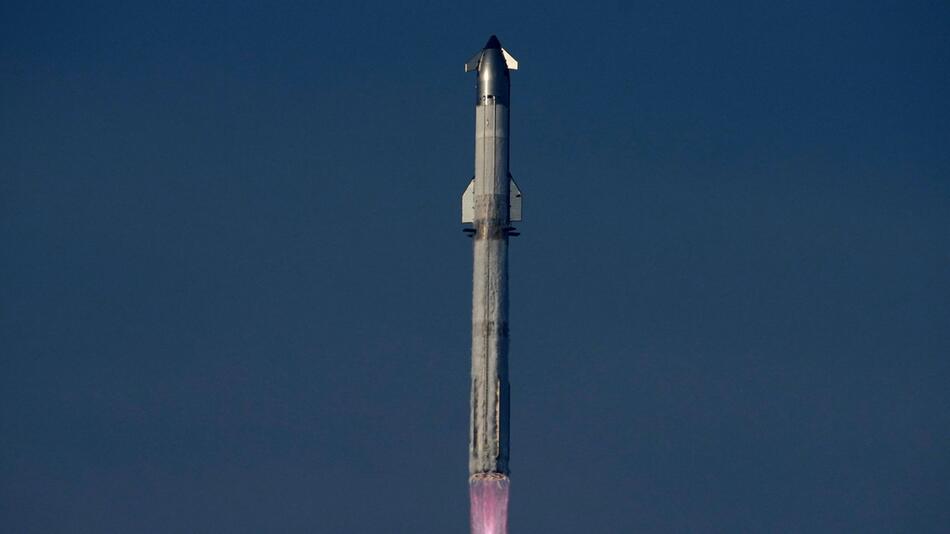 Raumschiff Starship von SpaceX absolviert Testflug