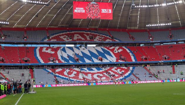 Auch die Bundesliga-Saison 2026/27 wird in der Allianz Arena eröffnet.