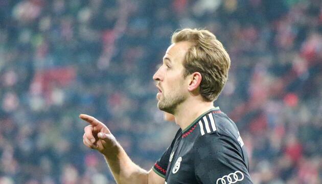 Harry Kane beim Pokalspiel gegen Union Berlin.
