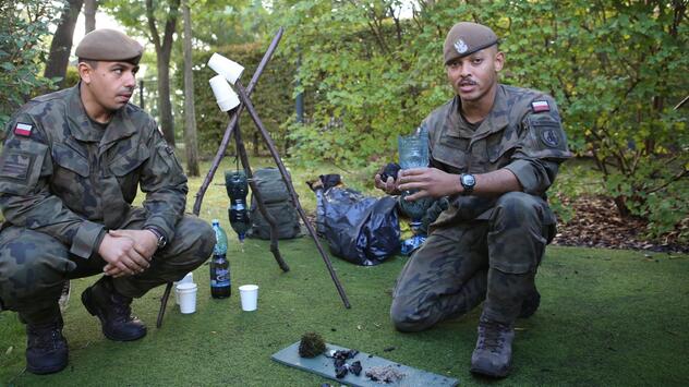 Krisentraining der polnischen Armee