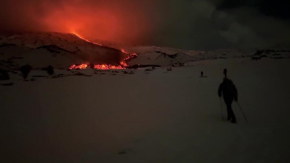 Ätna: Seltene Aufnahmen zeigen faszinierenden Eruptionen