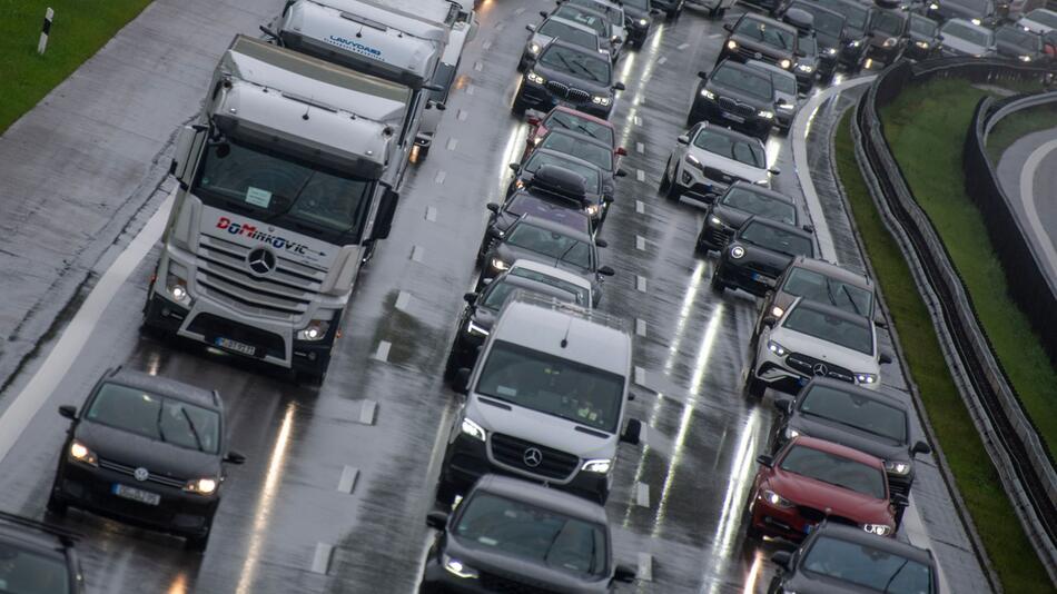 Verkehrslage am Pfingstwochenende in Bayern