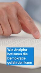 So kann Analphabetismus die Demokratie gefährden