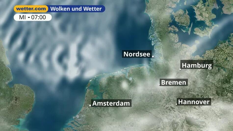 "Nordsee: Dein Wetter für Deine Region!"