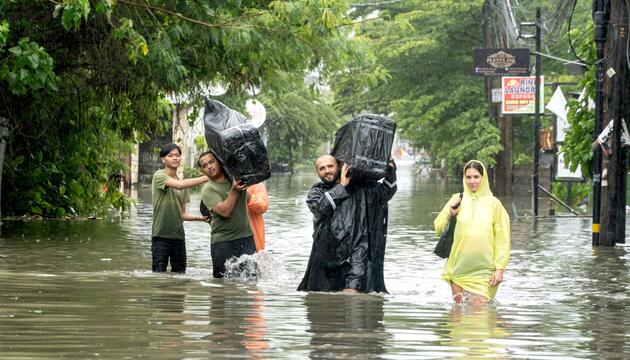 Wetter auf Bali - Hochwasser