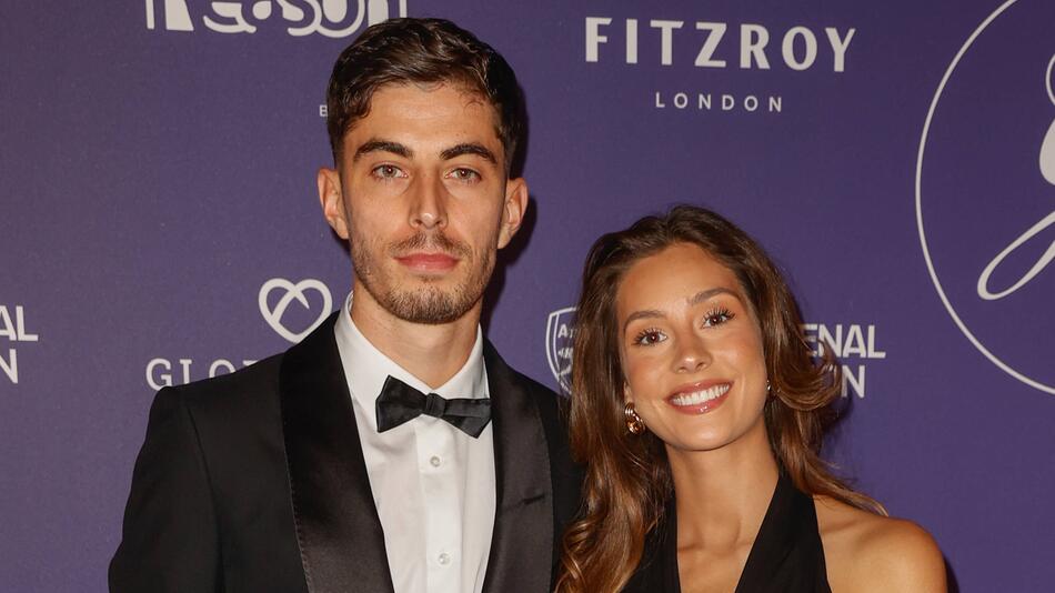 Kai und Sophia Havertz bei einem Event 2024 in London.