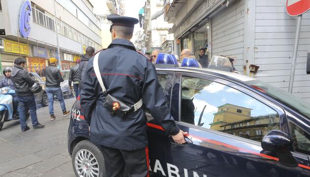 Carabinieri in Neapel