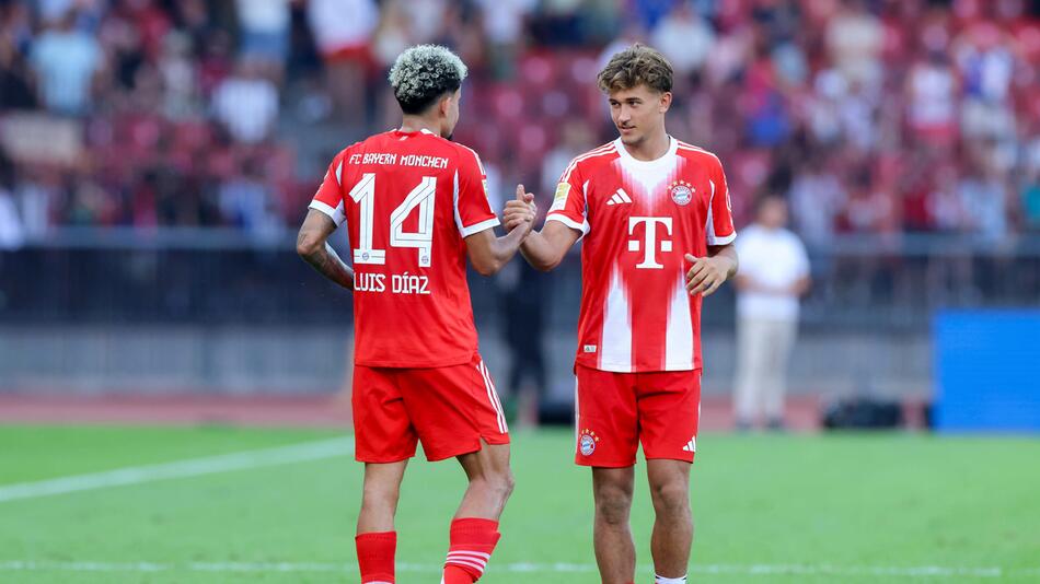 Diaz und Bischof vom FC Bayern