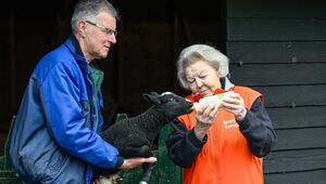 Beatrix auf dem Kinderbauernhof in Aktion.