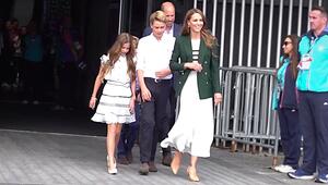 Familie bei den Commonwealth Games: William und Kate mit ihren drei Kindern in Glasgow