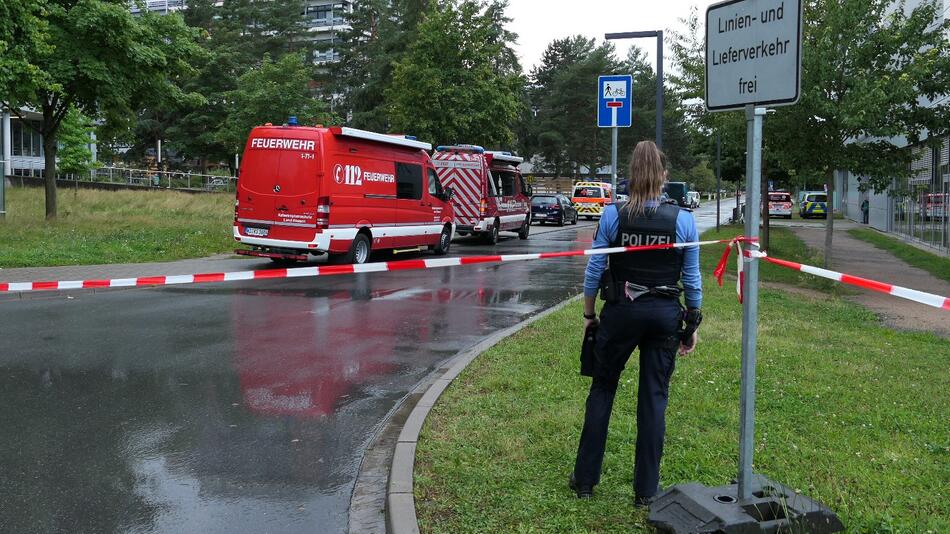 TU Darmstadt Sperrng Feuerwehr