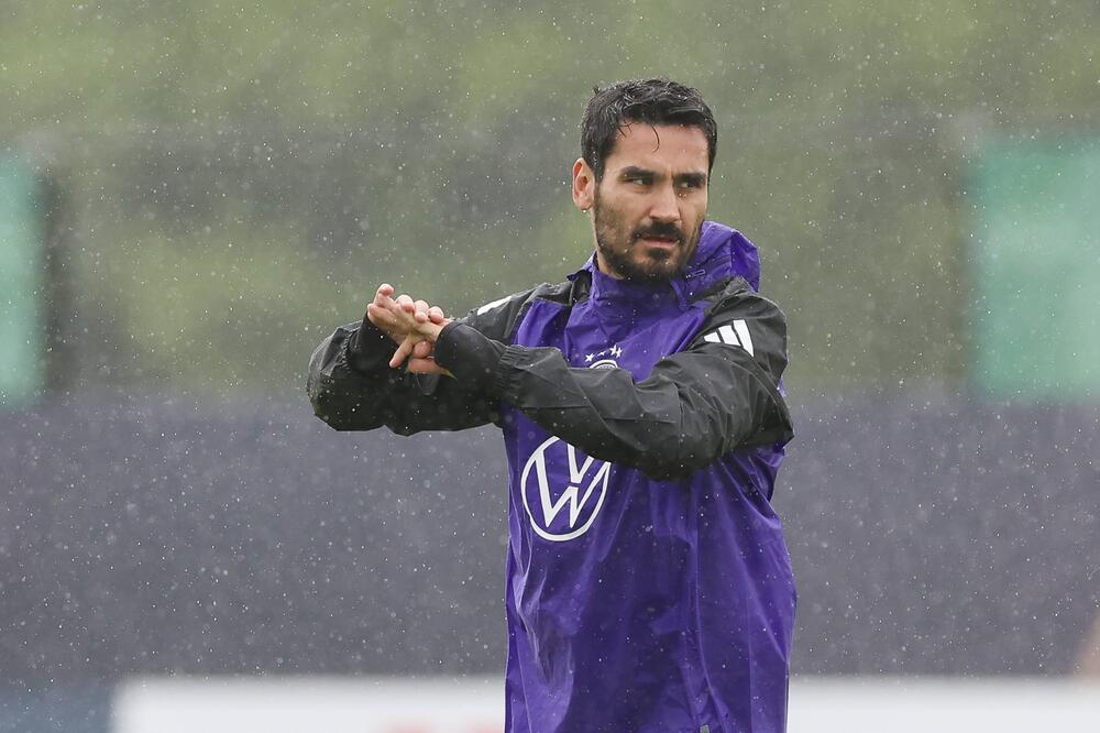 Ilkay Gündogan am Donnerstag im DFB-Trainingslager.