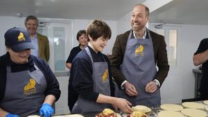 Prinz William hatte beim Pasteten-Backen sichtlich Spass.