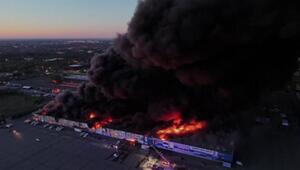 Warschau: Grossbrand in Einkaufszentrum