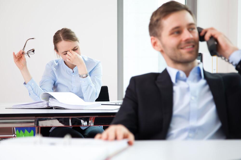 Stress im Büro