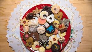 Bunter Plätzchenteller.