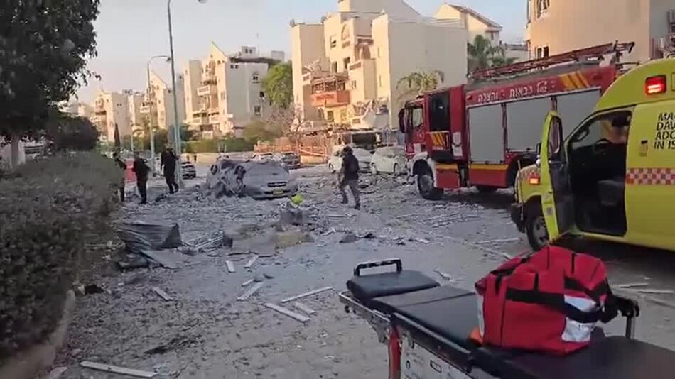 Trotz verkündeter Waffenruhe: Tote bei iranischem Angriff in Israel