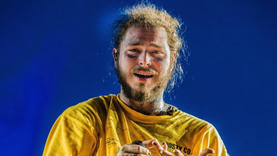 Post Malone auf der Bühne.
