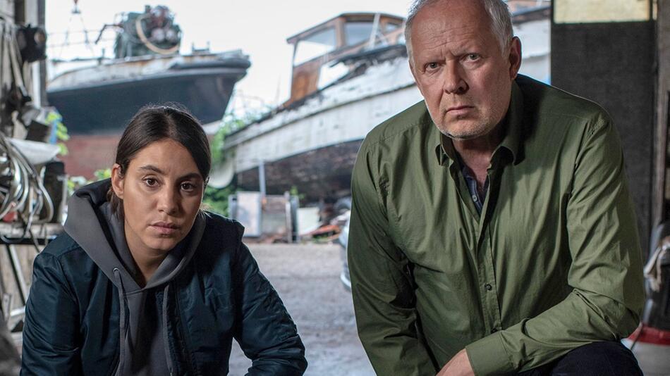 Almila Bagriacik und Axel Milberg im "Tatort: Borowski und der Wiedergänger".