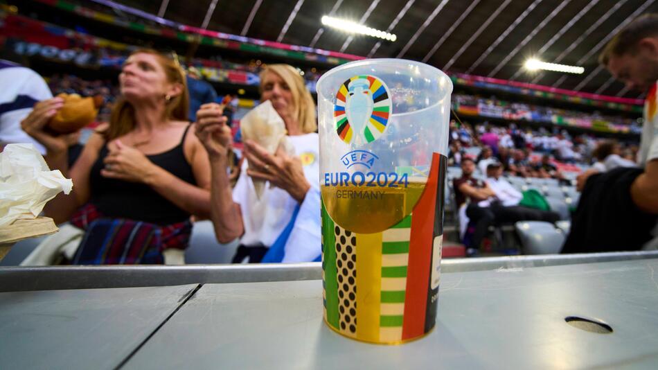 Bier bei der Fussball-EM in Deutschland