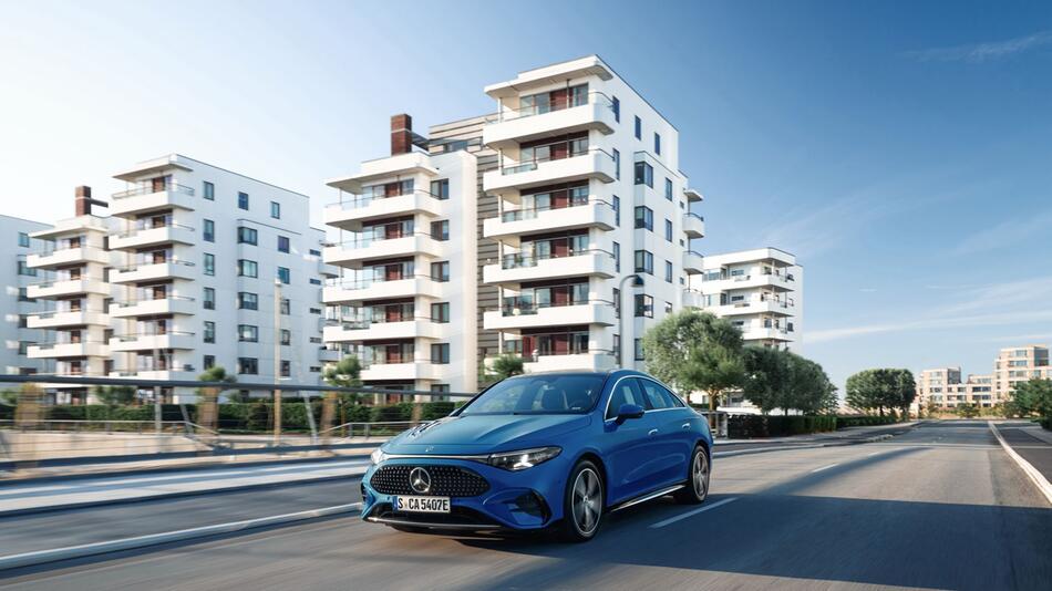 Mercedes-Benz CLA mit EQ Technologie
