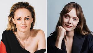 Heather Graham (l.) und Frida Gustavsson stossen zu "The White Lotus".