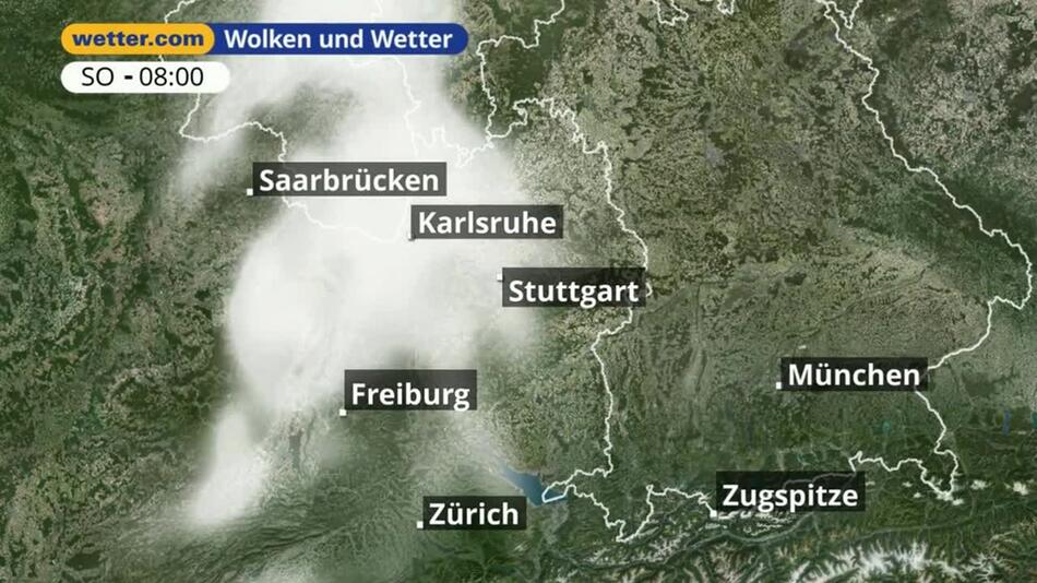 "Stuttgart / Württemberg: Dein Wetter für Deine Region!"