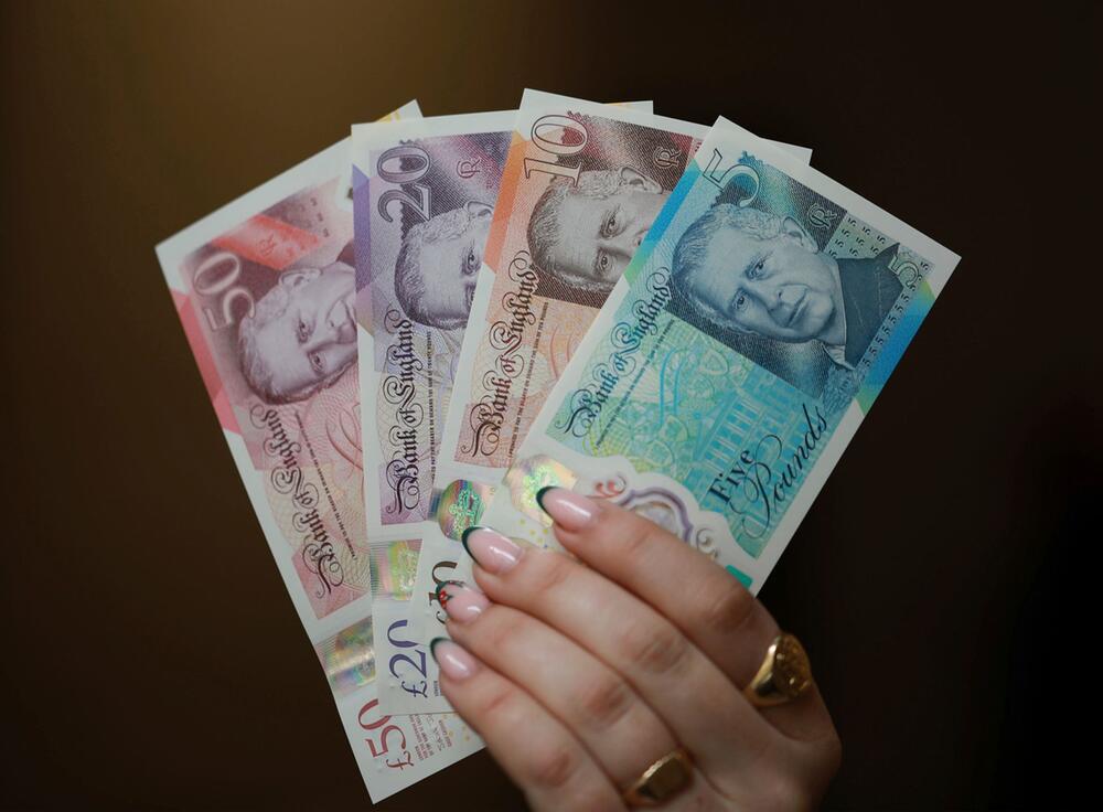 Neue Banknoten in Grossbritannien