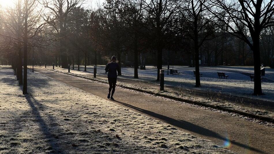 Joggen im Winter