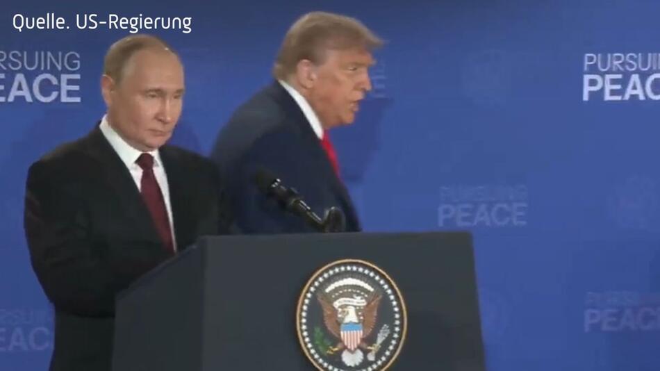 Nach Treffen: Trump und Putin sagen nichts Konkretes zur Ukraine